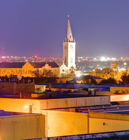 Laredo Courthouse Night